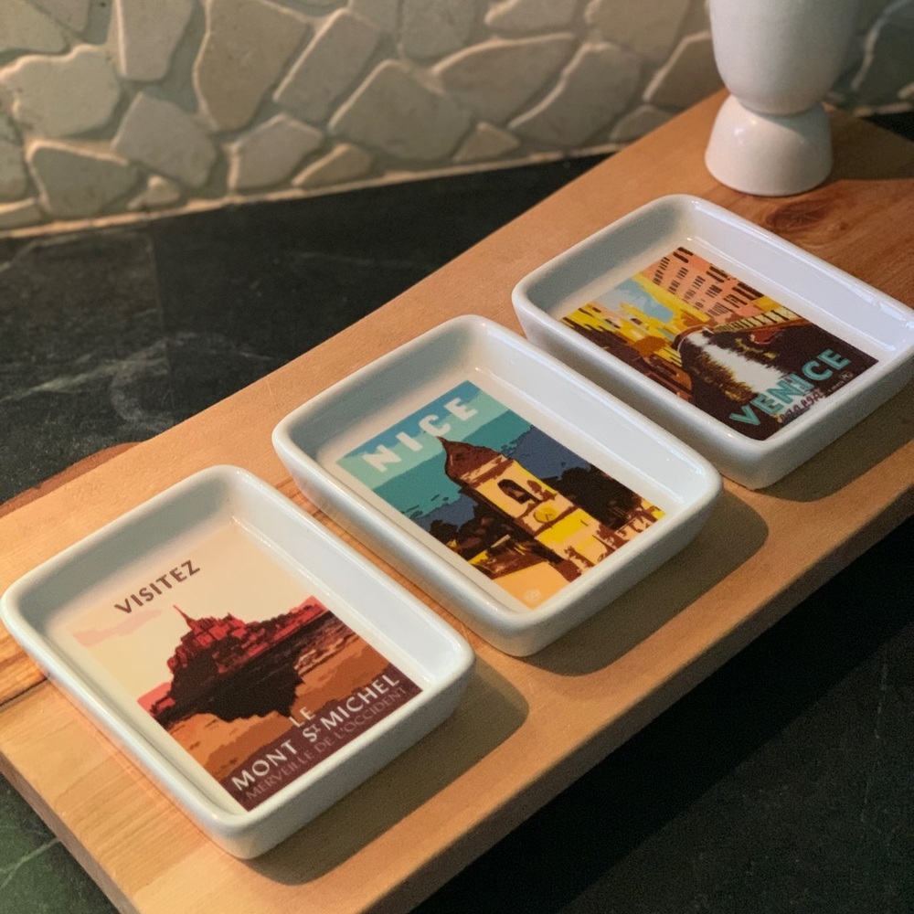 GODINGER | Set of 3 | Appetizer Dishes